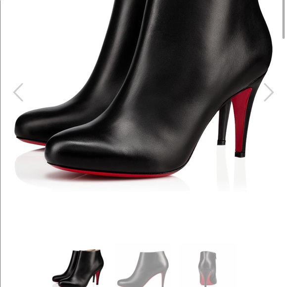 Belle Christian Louboutin Booties 100mm - Picture 2 of 4
